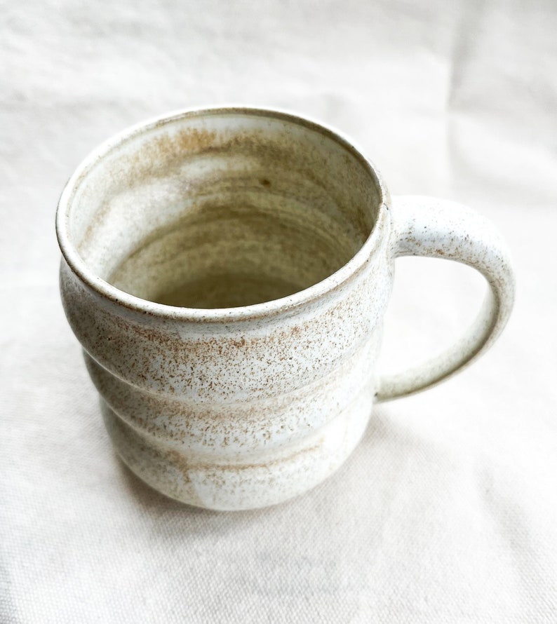 Ceramic stoneware coffee mug. Coffee mug. Tea mug. Pottery mug. Ceramic mug. Clay mug. image 4