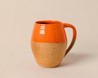Mug. Ceramic mug. Pottery mug. Coffee mug. Tea mug. Clay mug. Handmade mug. Stoneware mug.