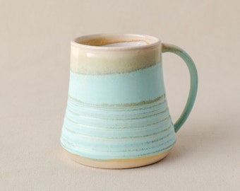 Ceramic stoneware coffee handmade mug. Pottery mugs. Coffee mug. Tea mug. Ceramic mug. Clay mug.