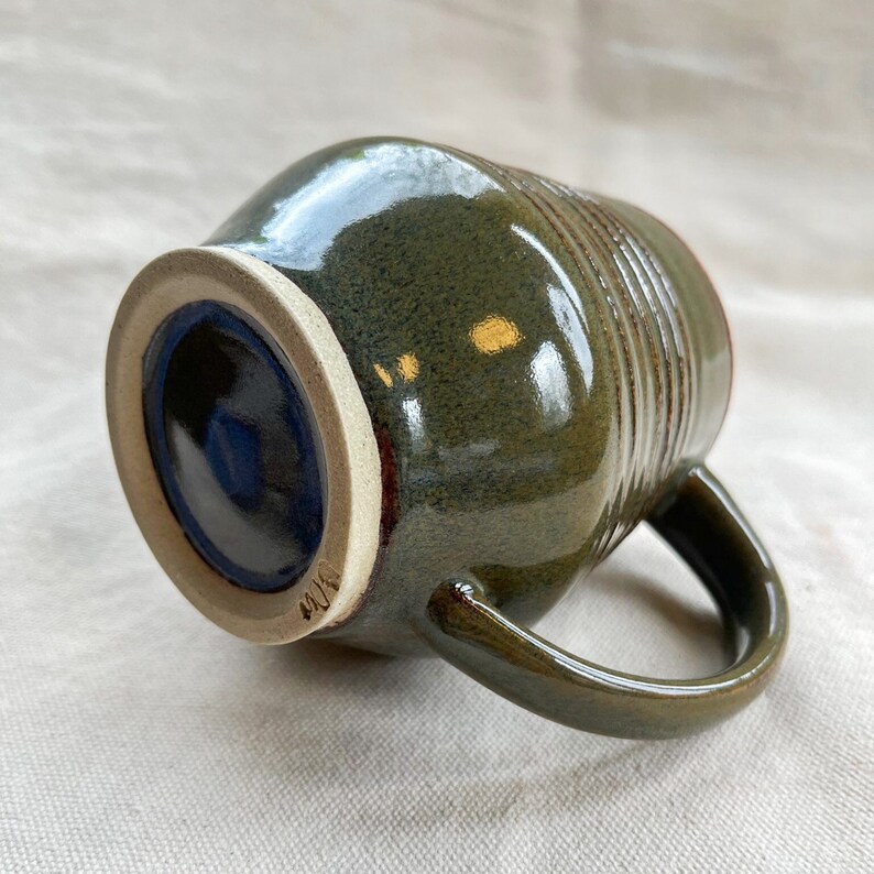 Ceramic stoneware coffee handmade mug. Coffee mug. Tea mug. Pottery mug. Ceramic mug. Clay mug. image 5