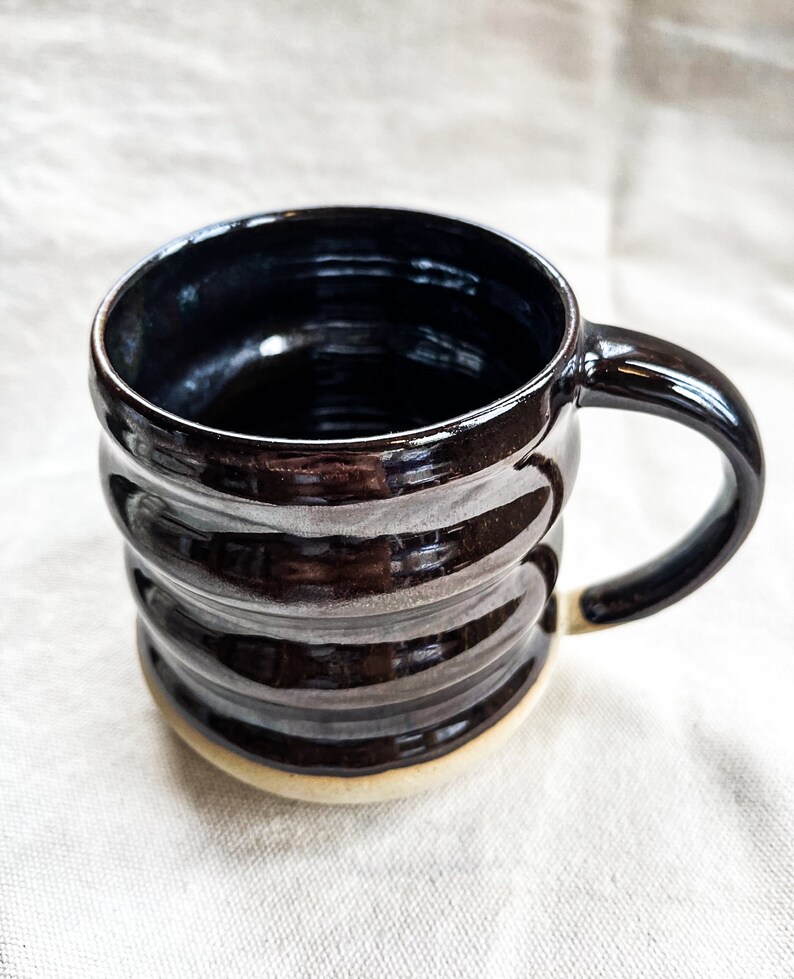 Ceramic stoneware coffee mug. Coffee mug. Tea mug. Pottery mug. Ceramic mug. Clay mug. image 7