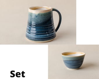 Ceramic stoneware coffee handmade mug. Pottery mugs. Coffee mug. Tea mug. Ceramic mug. Clay mug. Ceramic Bowl. Cereal Bowl. Pottery bowl