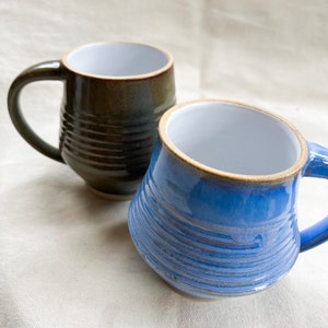 Ceramic stoneware coffee handmade mug. Coffee mug. Tea mug. Pottery mug. Ceramic mug. Clay mug. image 4