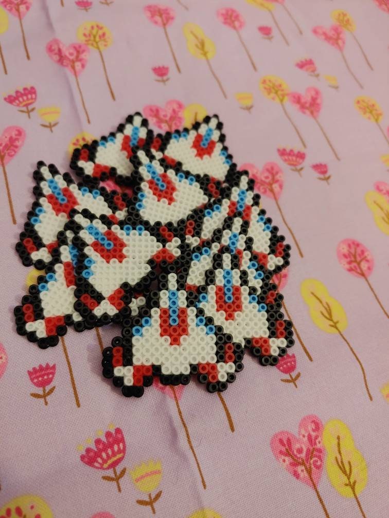 Chiaki Nanami Galaga Perler Bead Hair Clip Etsy Hong Kong