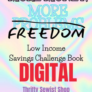 More Money More Freedom-8.5&quot; x 11&quot; DIGITAL Savings Challenge Book