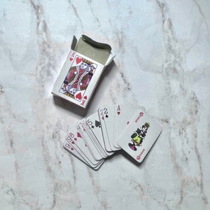 Mini Deck of Playing Cards