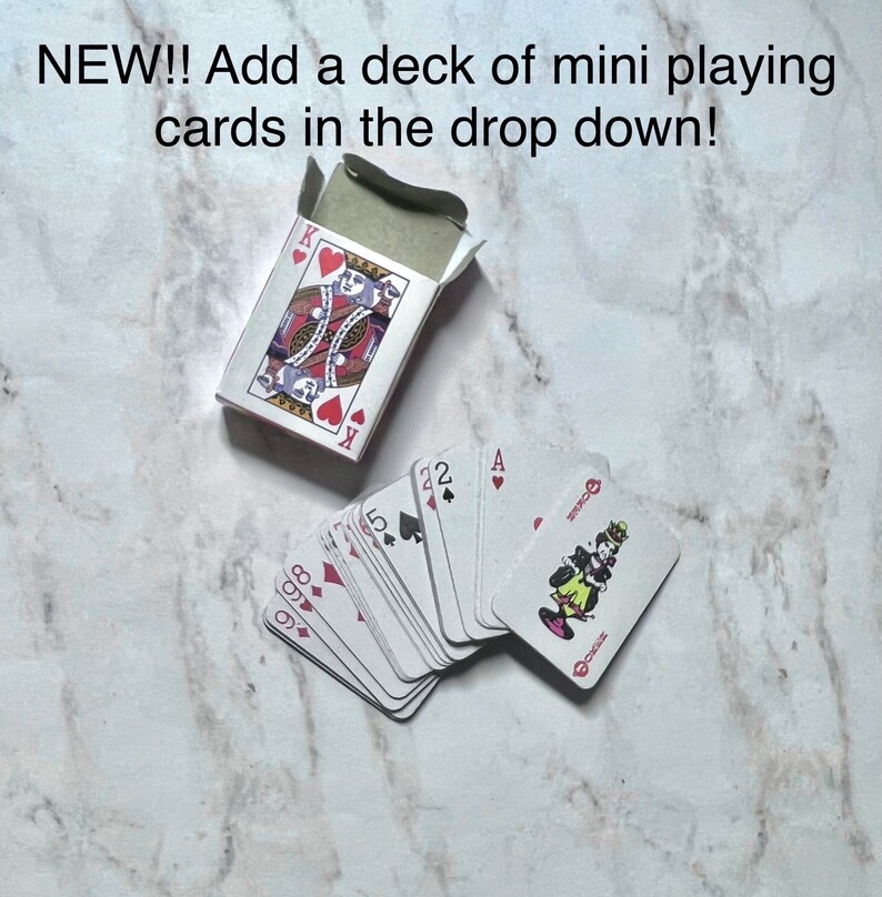 Crazy Cards Laminated Card Game Etsy