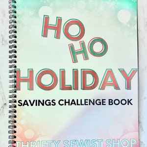Ho Ho Holiday-8.5&quot; x 11&quot; Savings Challenge Book