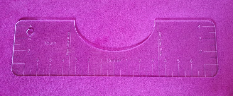 Download 4 PIECE BUNDLE SET Shirt Alignment Tool TShirt Ruler | Etsy