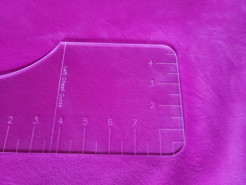 Download 4 PIECE BUNDLE SET Shirt Alignment Tool TShirt Ruler | Etsy