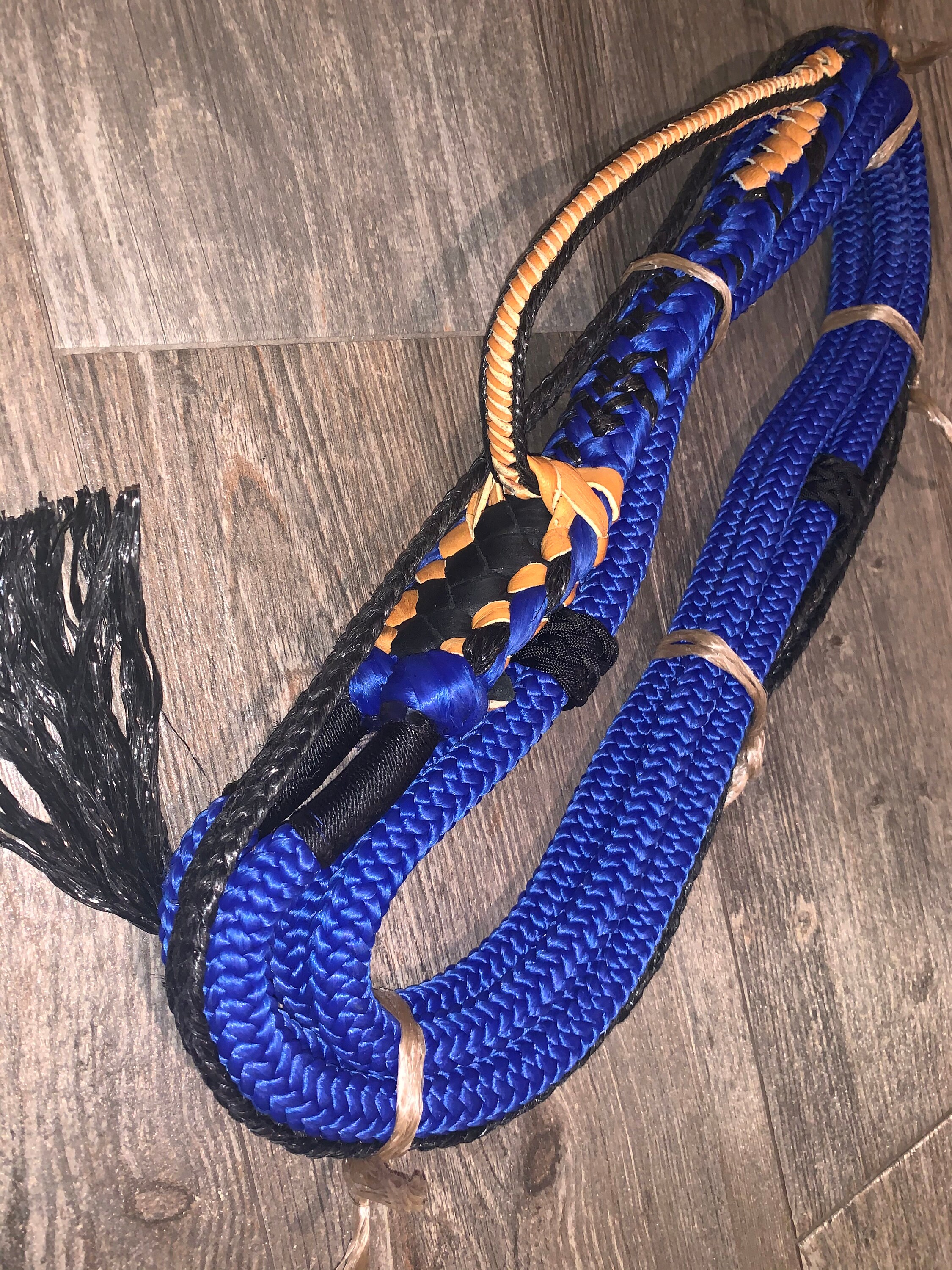 Mini Bull Rope Kids Royal Blue & Black 9/7 RH Ept Bull Ropes Etsy UK
