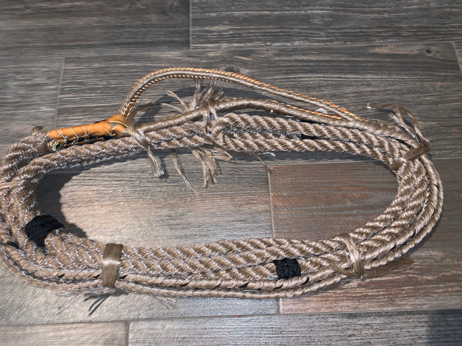 EPT Bull Ropes Traditional Tan Poly Pro 9x7rh Rodeo Riding Etsy