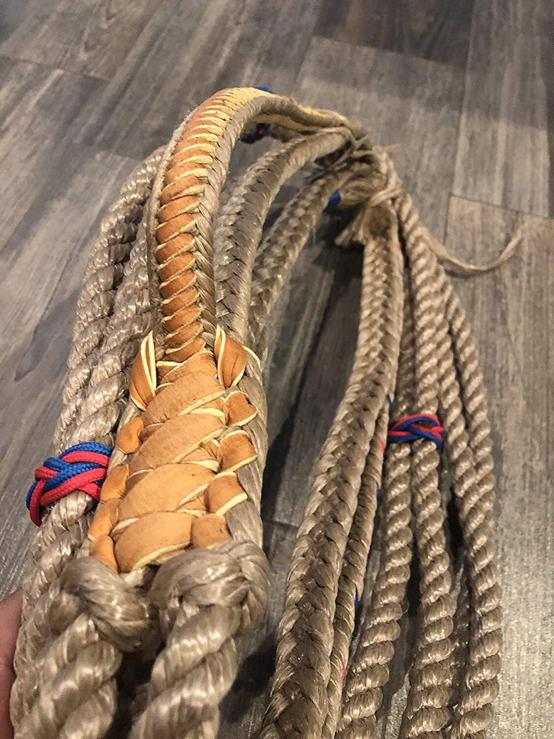 Tan Poly Pro 9x5lh 7/8 X 1 Soft EPT Bull Ropes Rodeo Riding Rull Rider ...