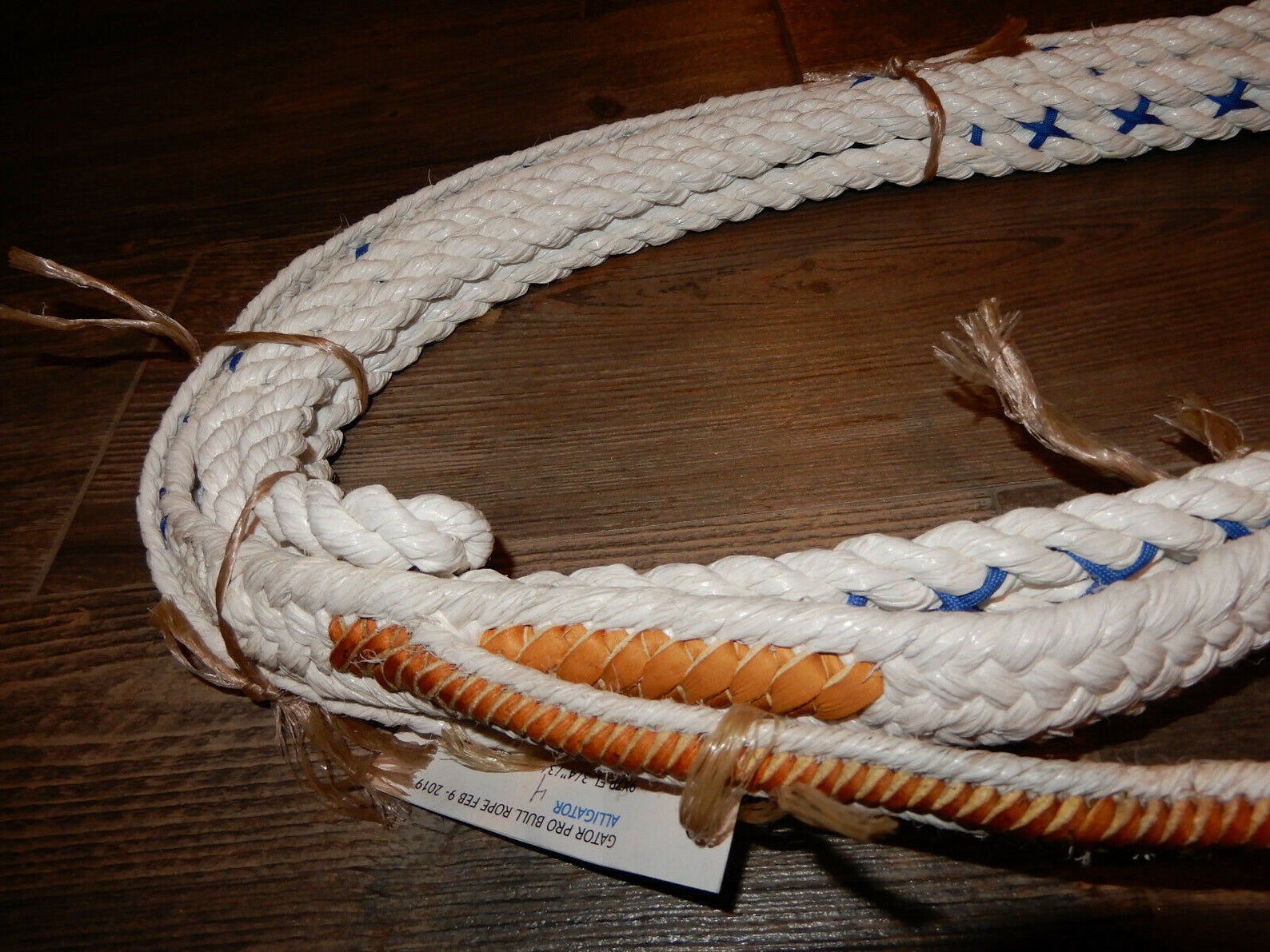 Bull Rope Poly White Custom PRO 9/7 Right Hand EPT Bull Ropes - Etsy