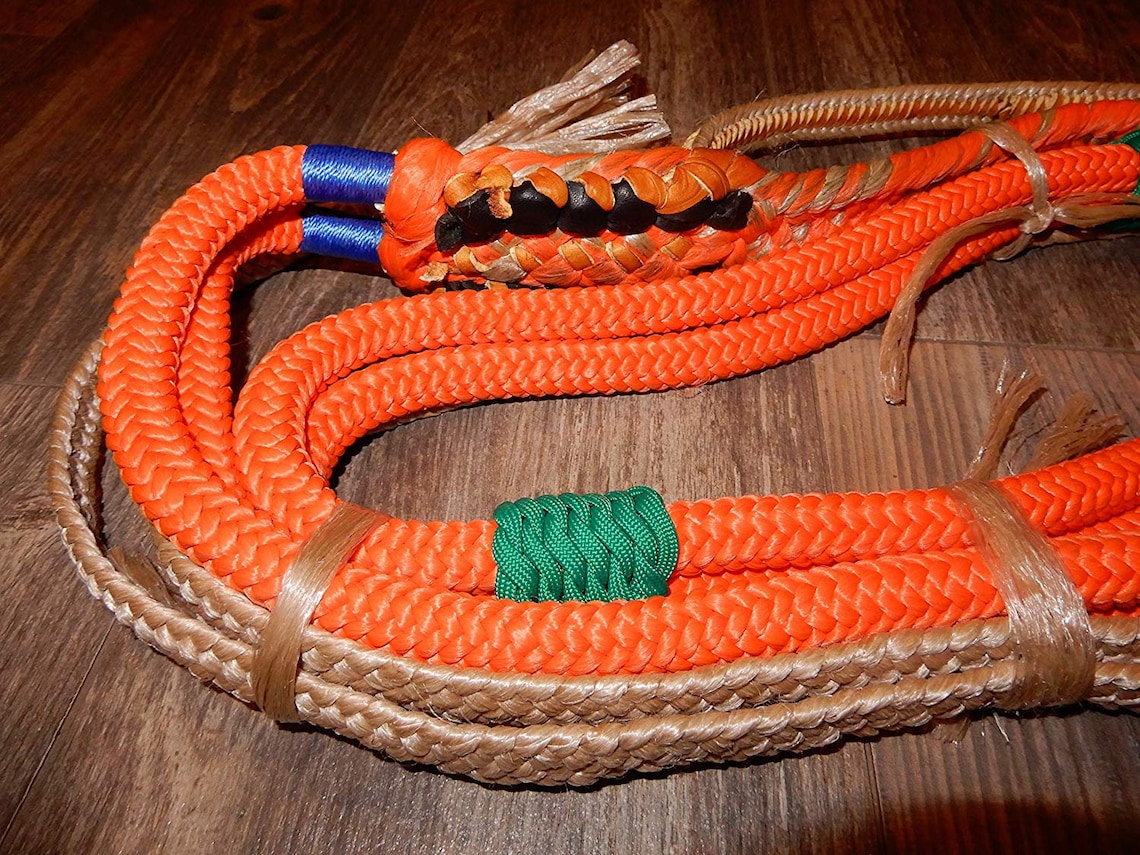 Bull Rope Orange PRO 9/7 3/4 X 3/4 Left Hand EPT Etsy UK
