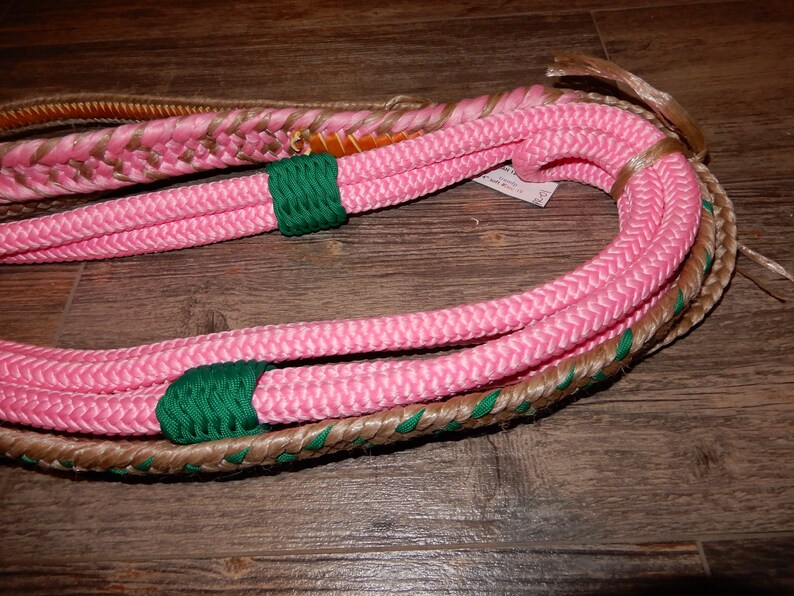 Bull Rope Pink Custom PRO 9/7 Right Hand EPT Bull Ropes - Etsy