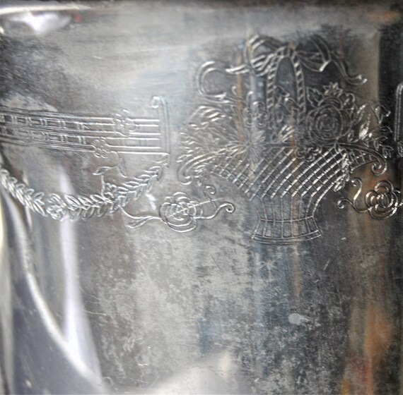 Lehman Brothers Silver Plate Coffee Pot Teapot Bridal Etsy