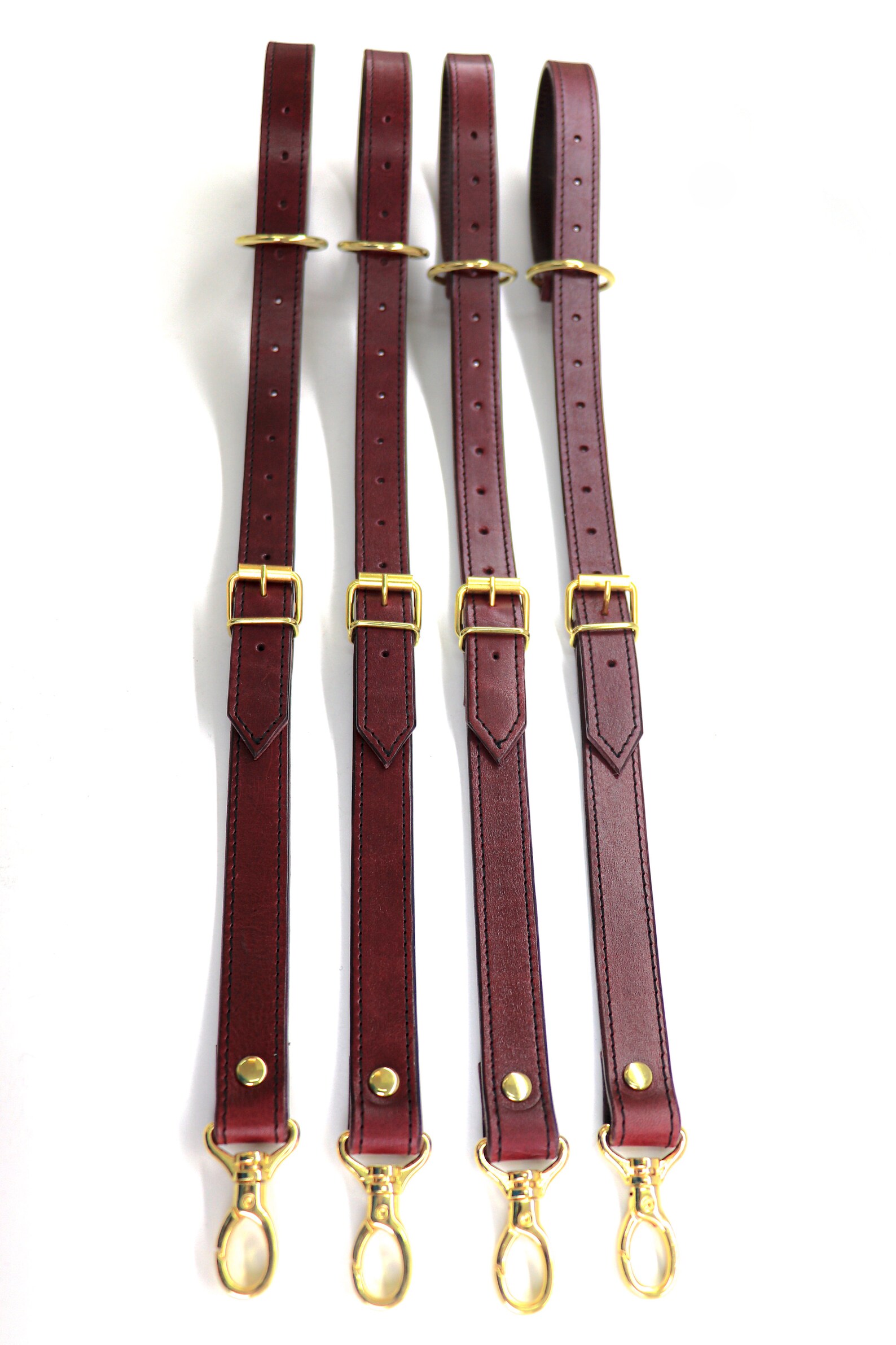 4 Bed Restraints BDSM Straps Leather Bed Straps Restraints Etsy