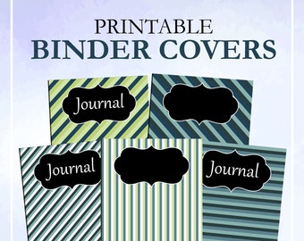 Journal Binder Cover-Printable Binder Cover-jpg pdf Briefgröße