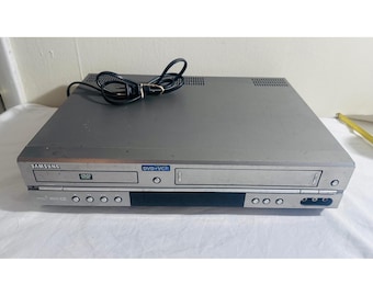 Samsung Dvd-V2000 Dvd Vcr Vhs Combo Player Recorder Vintage 2003 Tested Y2K Home