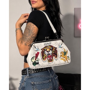 Ed Hardy Shoulder Bag - Etsy