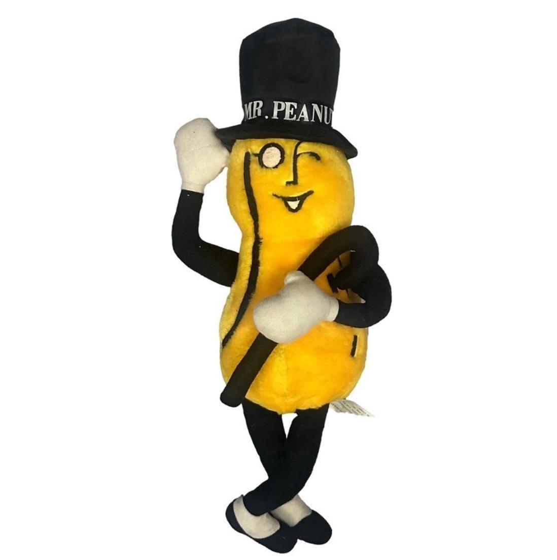 Mr Peanut Plush Toy - Etsy