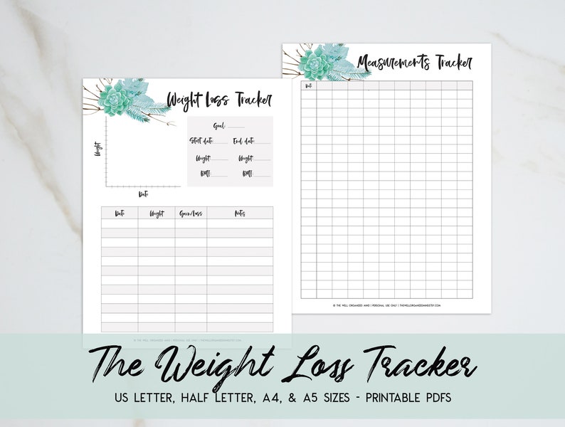 Fat Reduction Tracker Printable Pounds Reduction Planner Botanical A5 Planner Inserts Content Planner Inserts Electronic Down load picture regarding Printable Weight Loss Graph named Body weight Reduction Tracker Printable Fat Reduction Planner Botanical A5 Planner Inserts Pleased Planner Inserts Electronic Down load