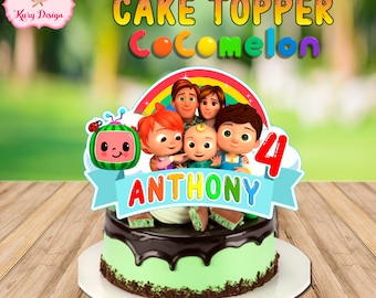 Cocomelon Cake Etsy