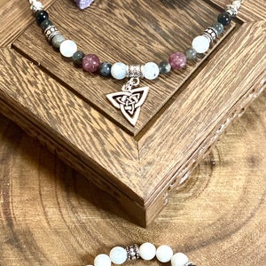 Triqueta Vintage kristallen ketting en armband sets