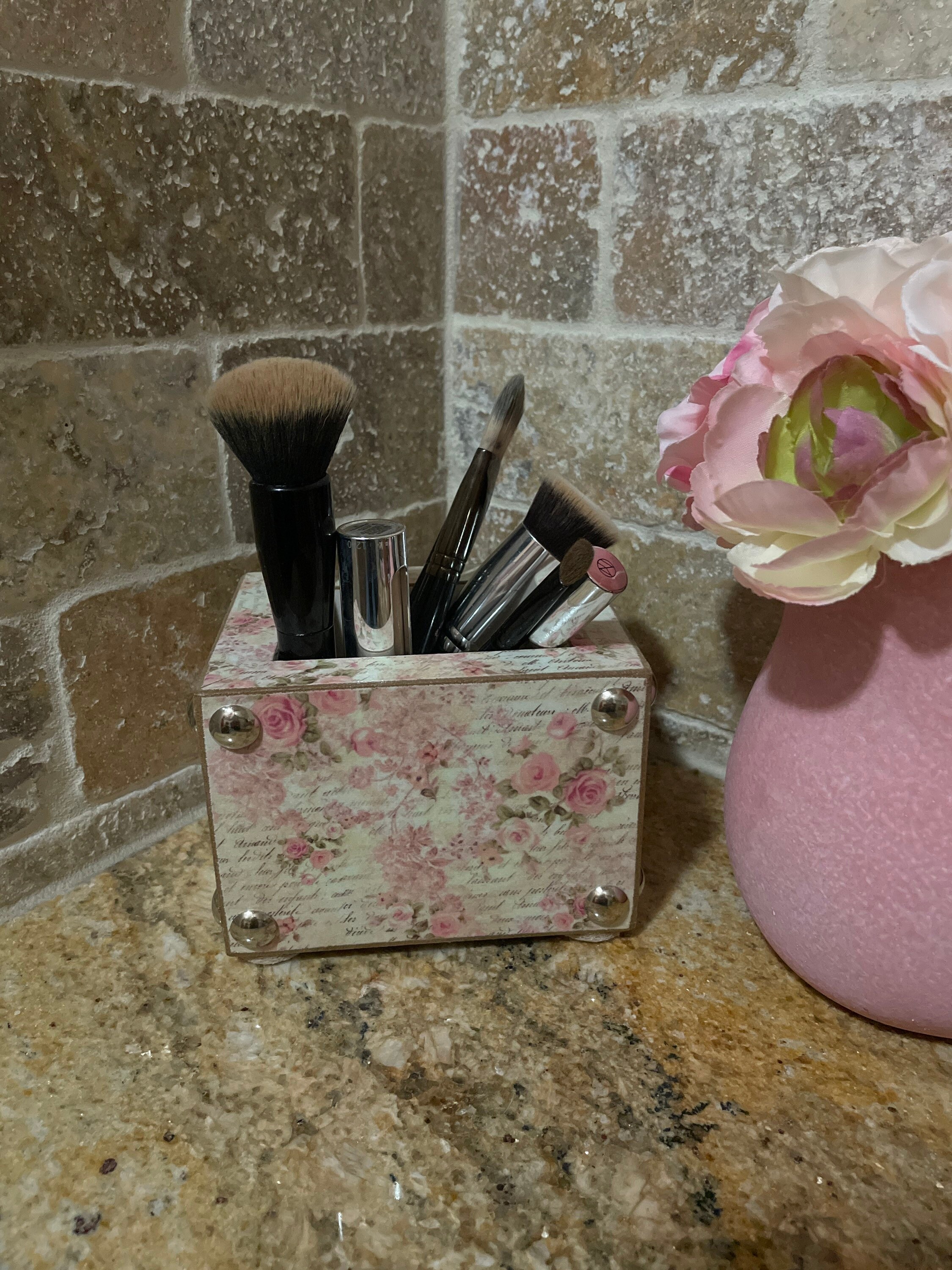 Caja de almacenamiento decorativa hecha a mano. Envío | Etsy