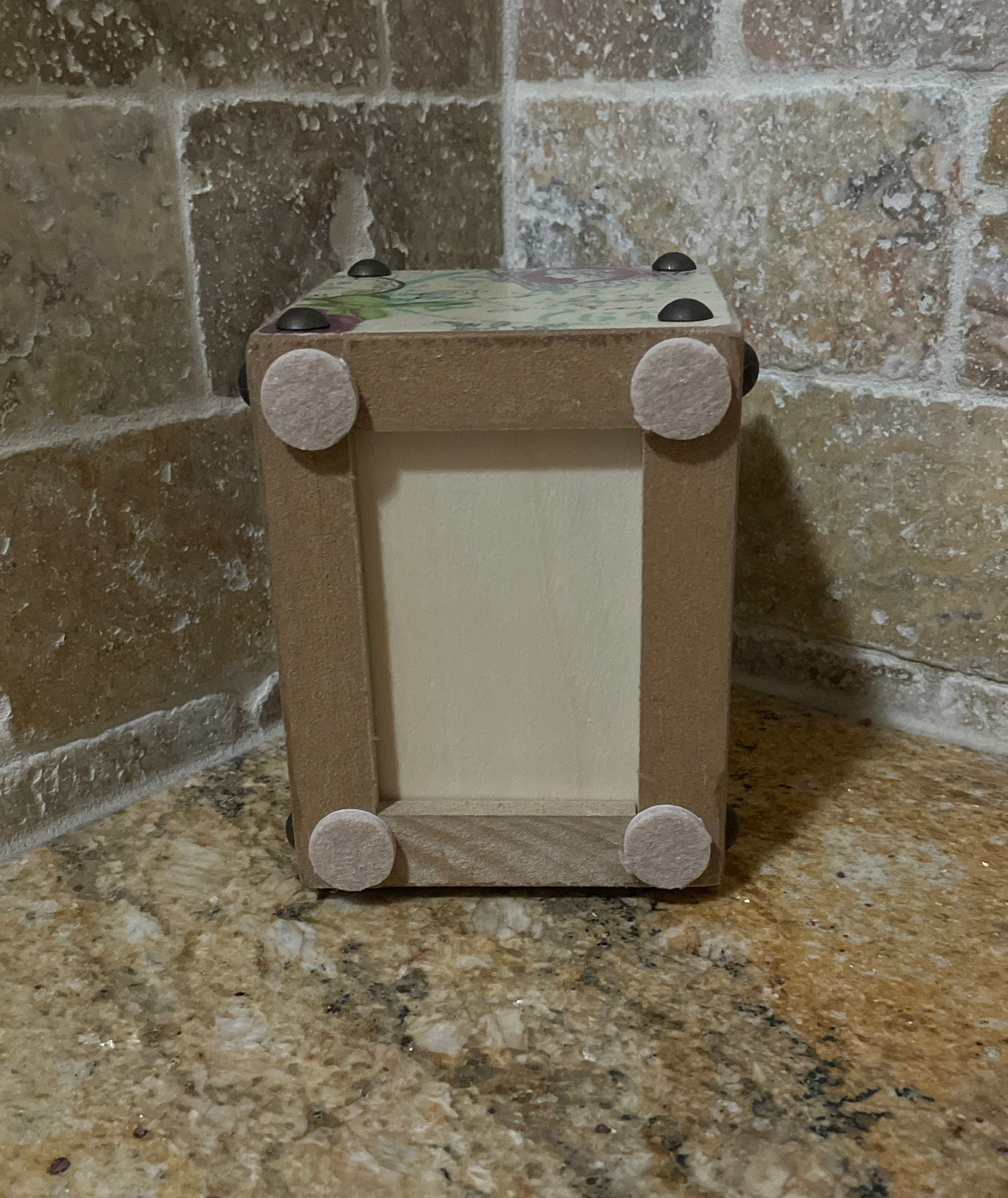 Caja de almacenamiento decorativa hecha a mano. Envío | Etsy