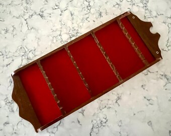 ヴィンテージ木製スプーンラック：特大30本用ディスプレイ - Etsy 日本