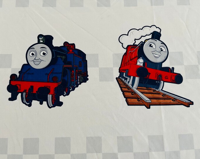 Set of Two Twinsized Thomas the Train Sheet Set, 100 Polyester, Flat