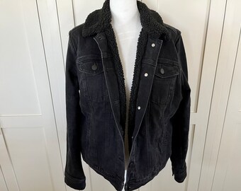 denim jacket with fleece lining