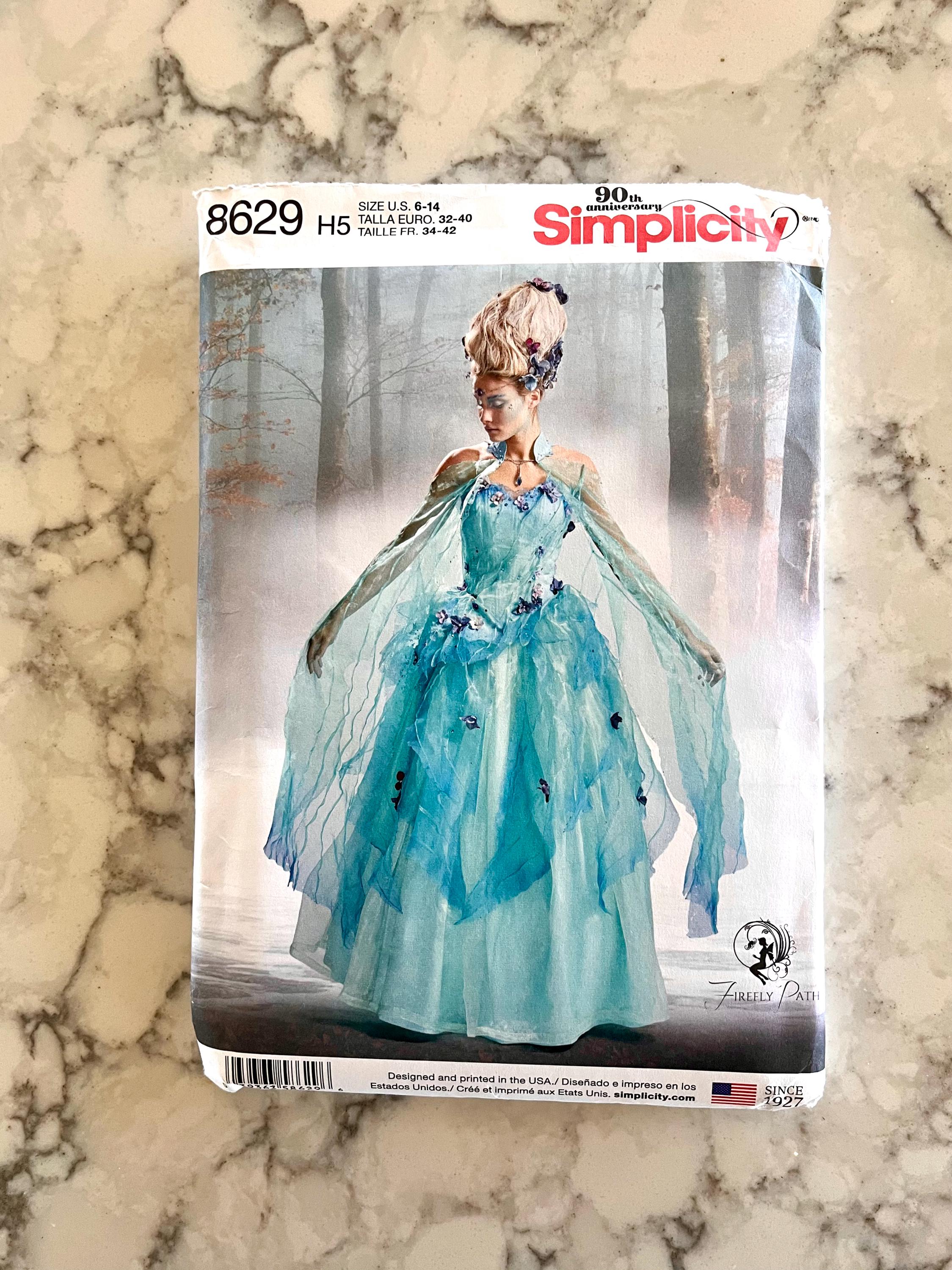UNCUT 2018 Simplicity 8629 Misses' Fairy Costume Pattern by Firefly Path,  Costume Cape, Corset, Skirt, Overskirt; Sizes 6-14, Busts 30.5-34" - Etsy  Israel