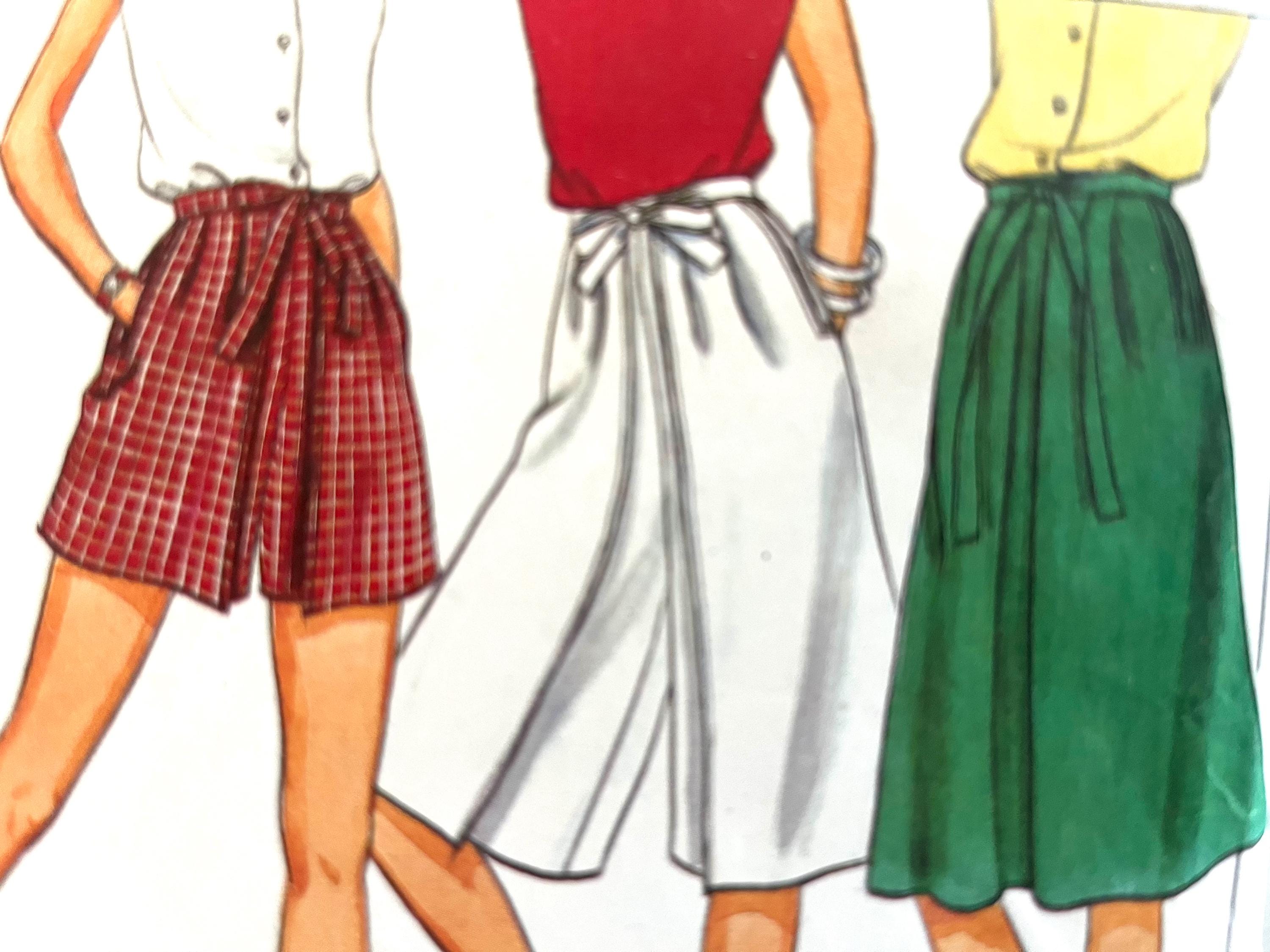 Wrap Culottes - Etsy