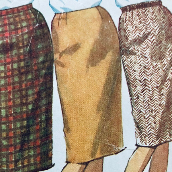 Bradley Plaid Stitched Down Kick Pleat Skirt