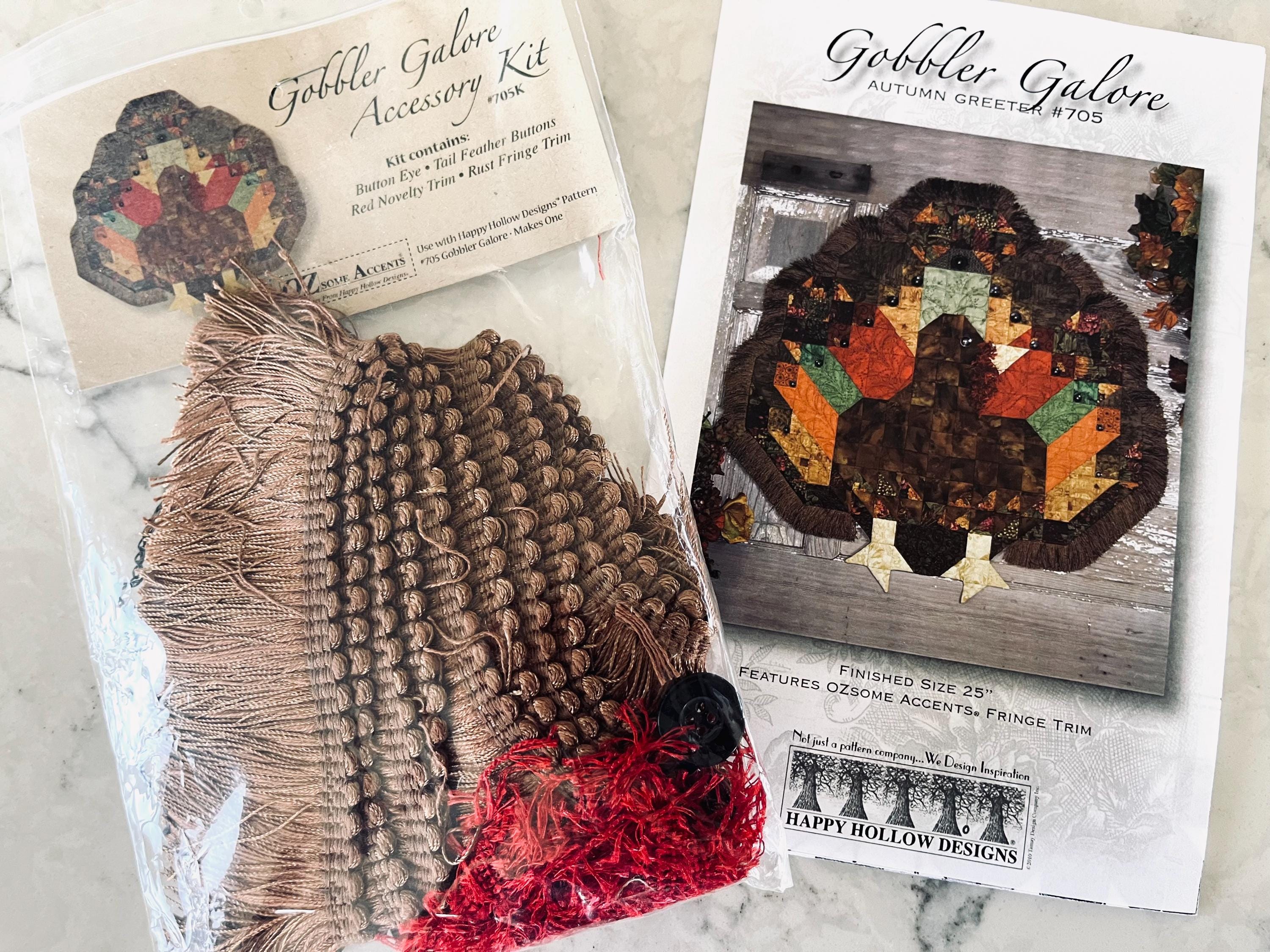 Greeter Wall UNUSED 2001 Happy Hollow Designs #705 'gobbler Galore Autumn Greeter ...