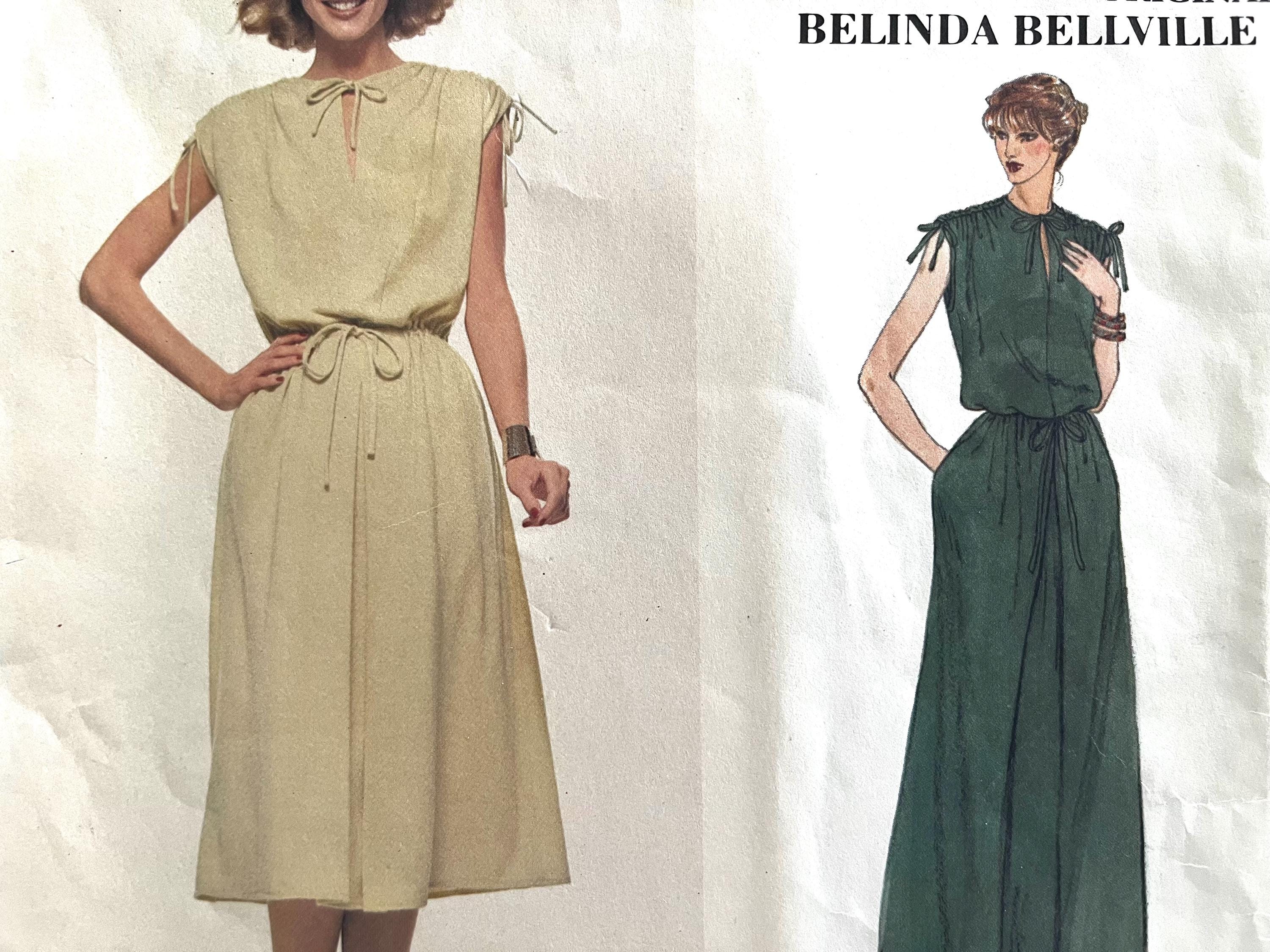 bellcut ベルカット パターン 型紙 昭和 レトロ UNCUT 1970's Vogue 1928 Designer Original Pattern With Label