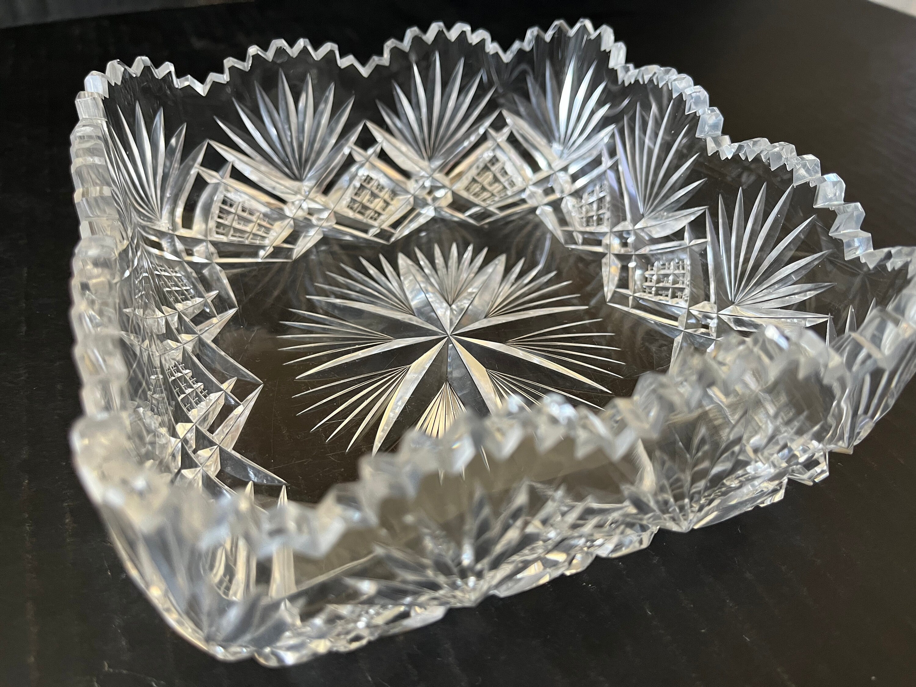 Cut glass bowl - Etsy 日本