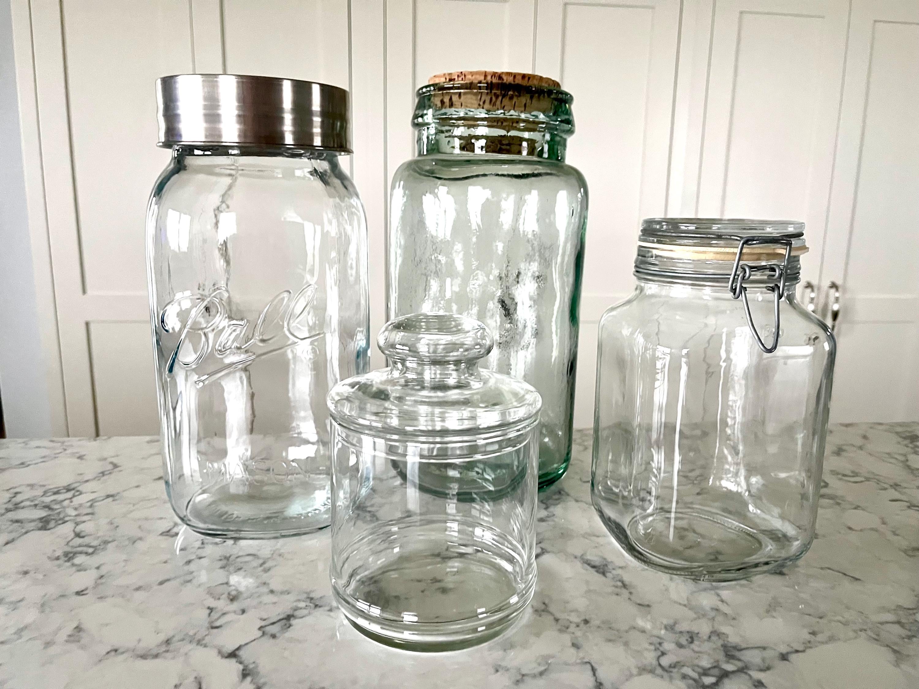 Large glass jars - Etsy 日本