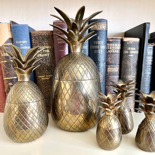 Brass Pineapple - Etsy