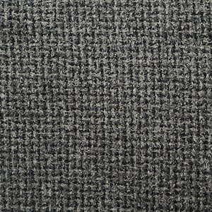 58&quot; wide x 2 yards 2&quot; long tweedy wool check in blues and grays, medium weight, scratchy soft, excellent condition. More blue than grey.