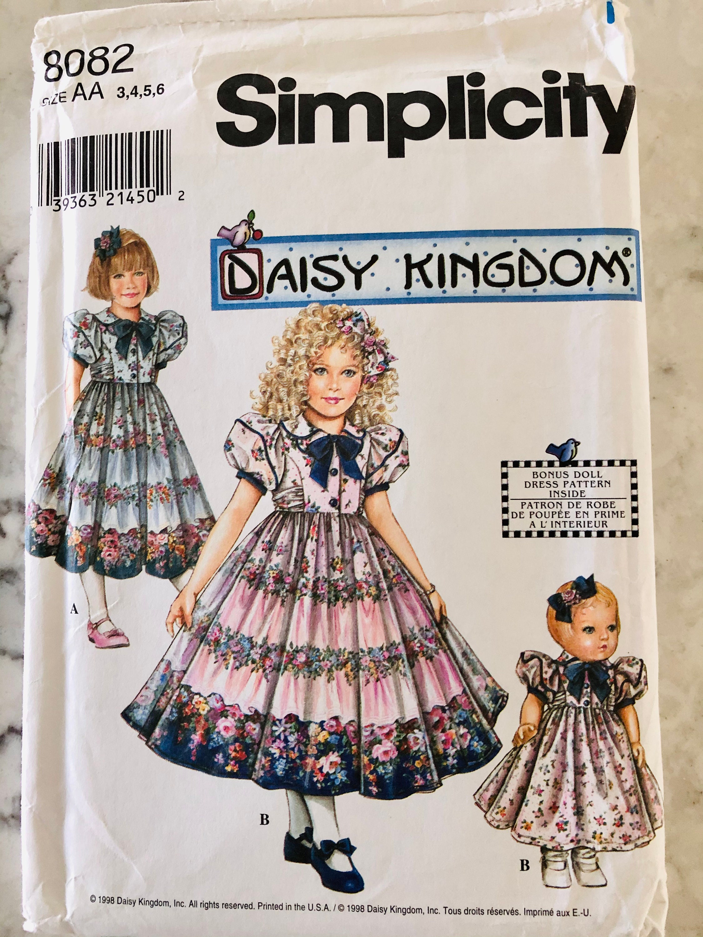 UNCUT 80's and 90's Daisy Kingdom girl's dresses Etsy