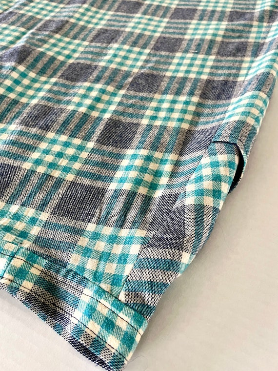 Vintage Pendleton 100% virgin wool plaid maxi ski… - image 6