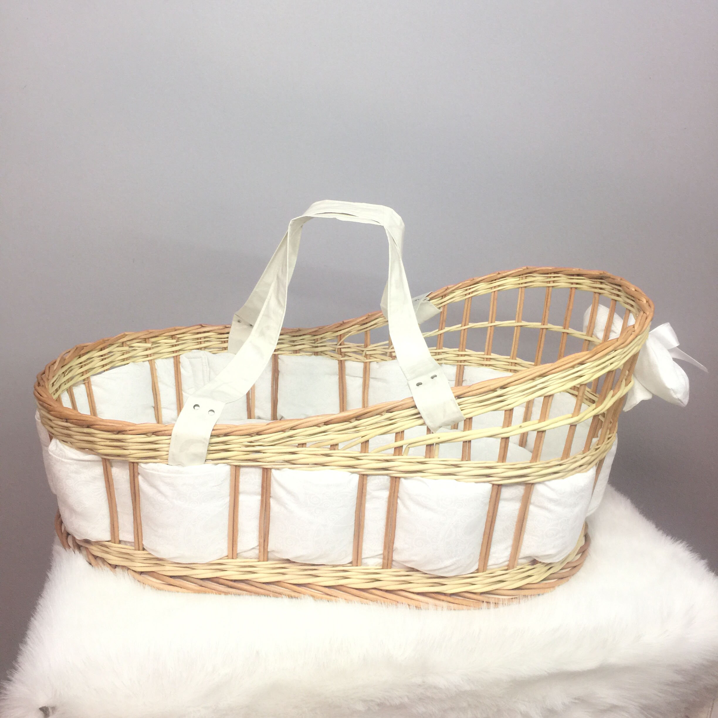 wicker cradle