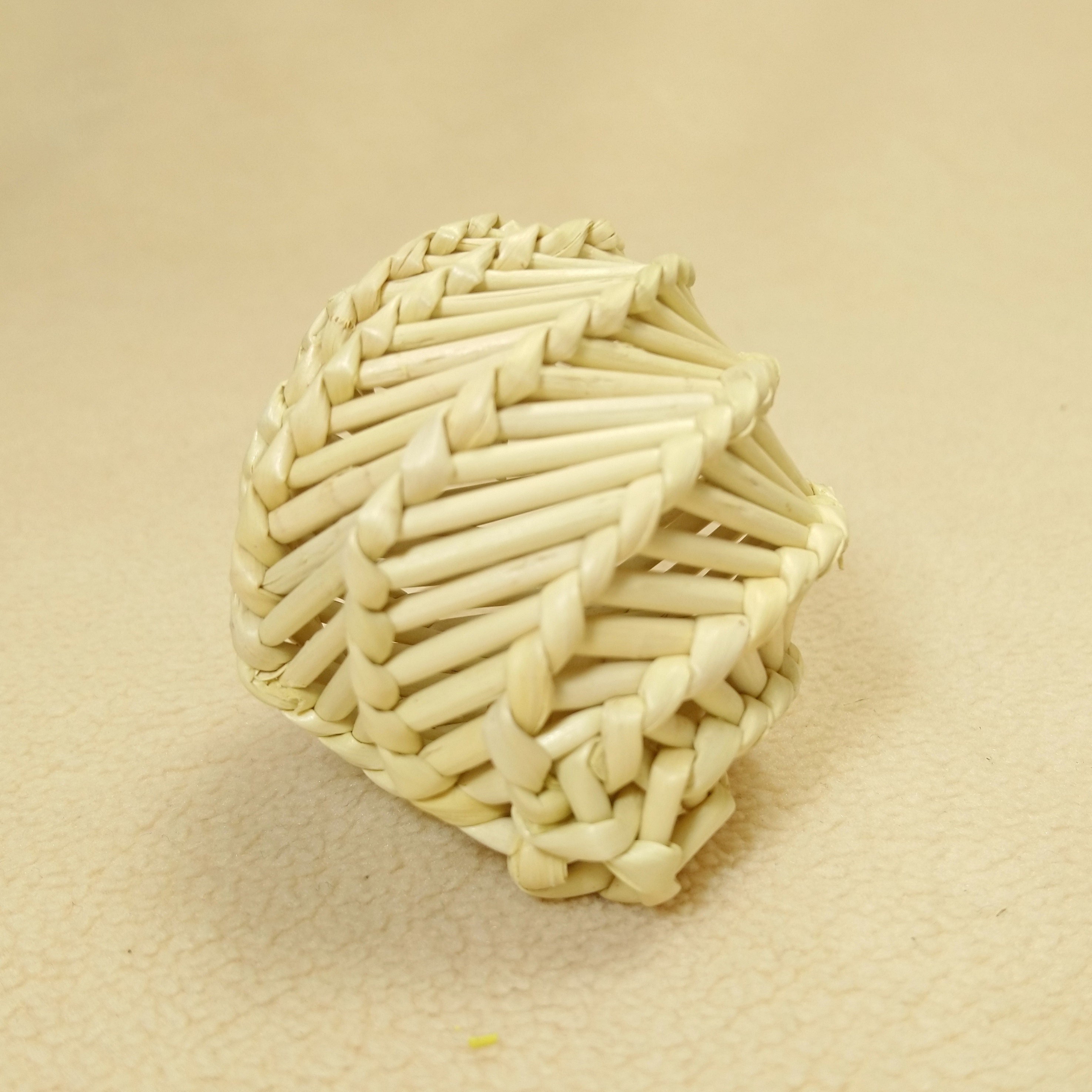 Wicker baby rattle. Sound egg. Montessori rattle Etsy