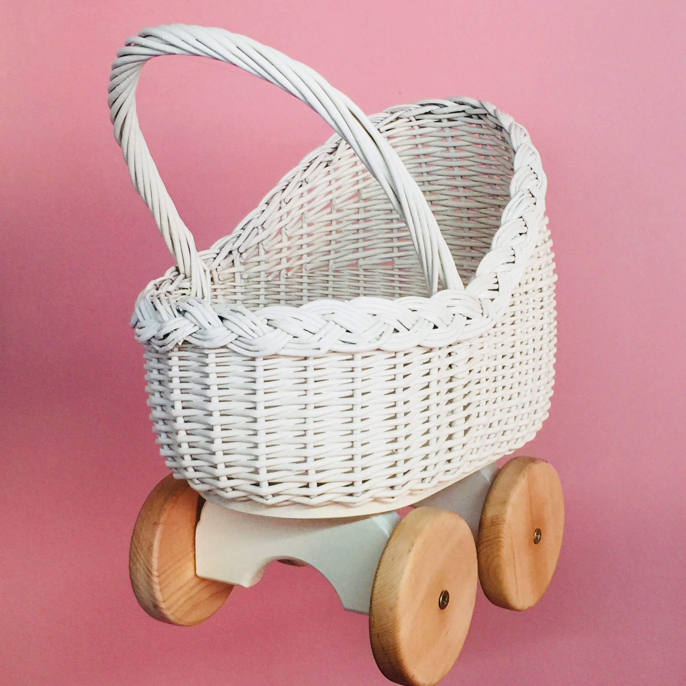 Wicker stroller and cradle set Moses basket Wicker Etsy