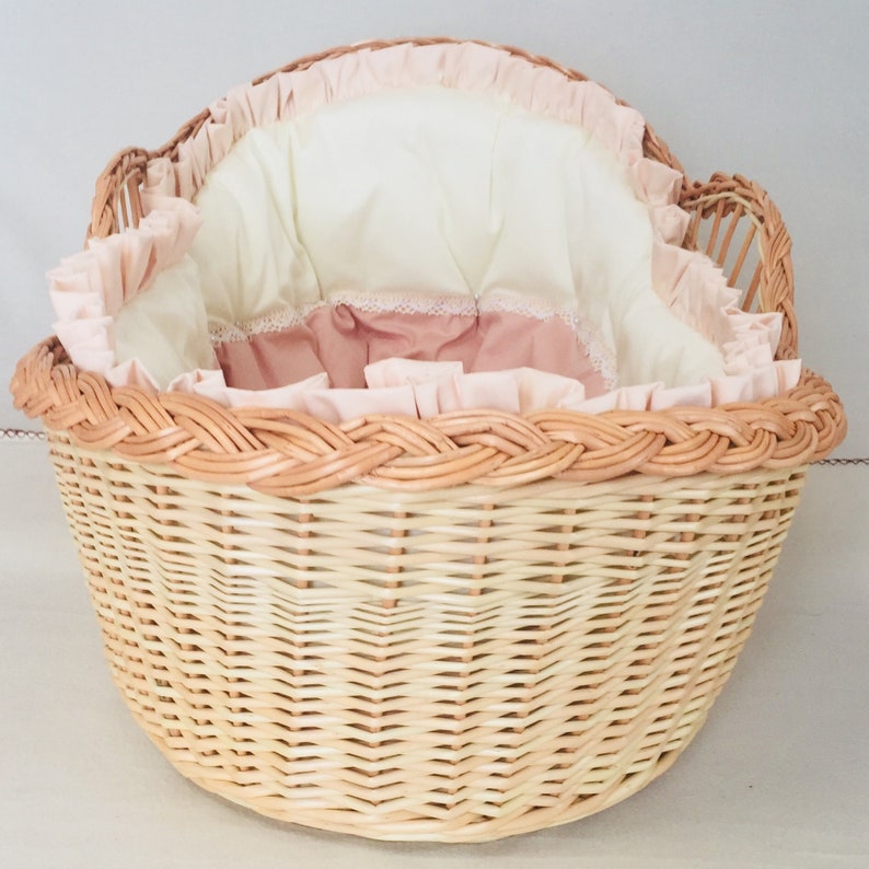 Moses Basket. With Mattress and Bumper Etsy