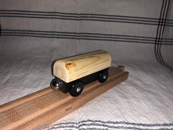 wooden train box